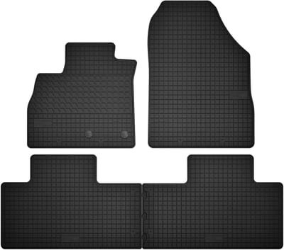 Wielganizator SolidTread - Rubberen Automatten - Renault Grand Scenic IV - Zwart - Perfecte Pasvorm