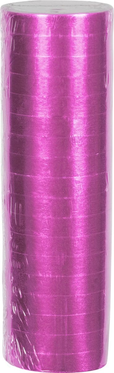 Boland - Papieren serpentines Metallic roze Roze - Verjaardag, Kinderfeestje, Carnaval - Glitter & Glamour