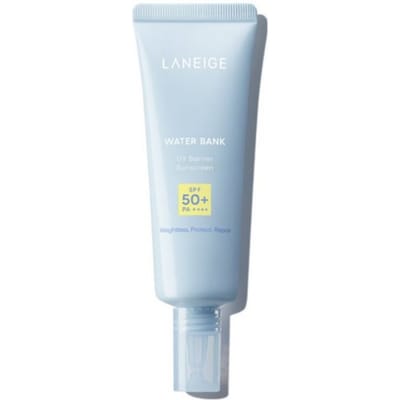 LANEIGE Water Bank UV Barrier Zonnebrandcrème SPF50+ PA++++ 50ml Hydraterende Dagelijkse Zonnecrème 1 Stuk