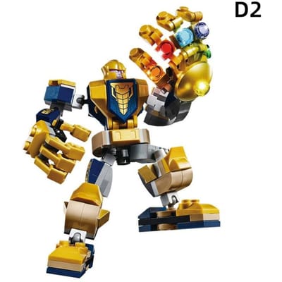 28cm Marvel anime Avengers Captain America Iron Man: 120 STUKS/stuk bouwsteen speelgoed verjaardagscadeau voor kinderen 120PCS