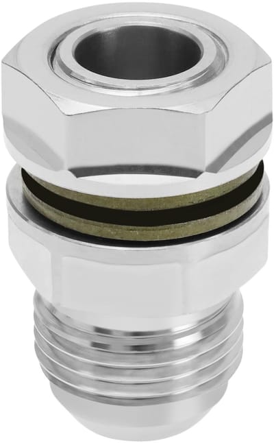 Allecto - Olie Pan Drain Connector Plug - Universele Auto Fitting - 10AN-M18x1.5 - Betrouwbare Adapter - Inclusief Moer en Pakkingen - Geschikt voo..