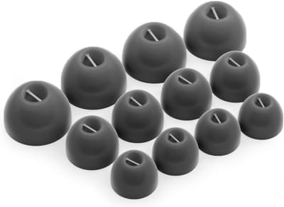 12 x Siliconen Oordopjes voor Oortelefoons