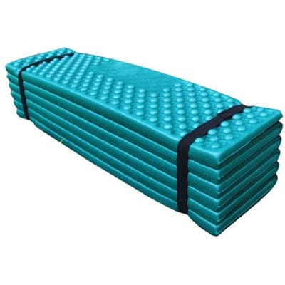 Tapis de coussin de couchage étanche et résistant à l'humidité pour un confort extérieur vert foncé