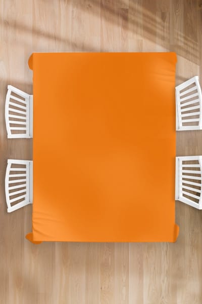 Tafelkleed - Tafellaken - 180x240 cm - Oranje - Seizoenen - Herfst - Kleur - Binnen en Buiten