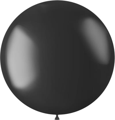 Folat - ballon XL Radiant Onyx Black Metallic - 78 cm
