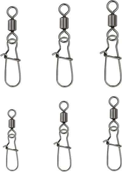 36 stuks sterke draaibare rollagers voor vislijnen, ideaal voor spinvissen en roestvrijstalen haken