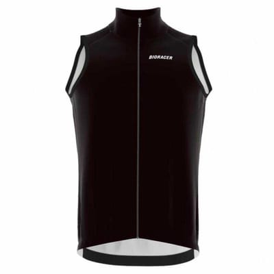 BIORACER Icon - Wind Body Tussenseizoen - Heren - Eclipse Zwart - Winddicht & Thermisch - Maat XL