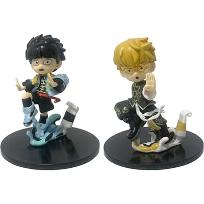 Figurine Anime Originale Mob Psycho 100 III Shigeo Kageyama Arataka Reigen Beaux Jouets Kwaii Version Q. PVC Mode Haute Qualité