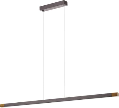 EGLO LISCIANA long table pendant 1260 mm grey