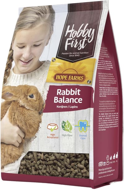 Hobbyfirst Hope Farms Rabbit Balance - Konijnenvoer - 1.5 kg