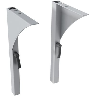 Pressalit Care Matrix wall brackets for washbasin, height adjustable R2015182