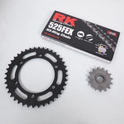 fe kettingset voor motor kawasaki 600 zx-6 r ninja 1995 tot 1997 15x40 niet 525 nieuw