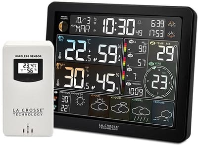 Weerstation met Wifi | Digitale Binnen- en Buitenmeter | Weerinformatie