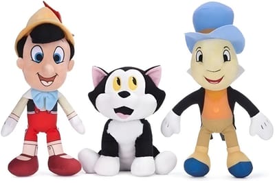 Disney Pinokkio - Figaro knuffel - 25 cm - Pluche