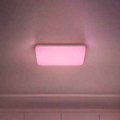 Hama LED plafondlamp 176666, Smart 22 cm Matter RGB CCT