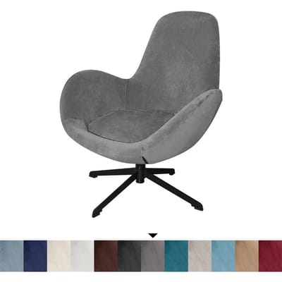 Fluwelen Stoelhoes Stretch Lounge Stoelen Slipcovers Effen Kleur Leunstoelhoezen voor Hotel Huis Feest Meubelbeschermer gray