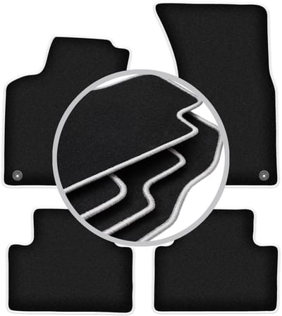 CARLUX-SILVER automatten voor: Porsche Macan SUV (2013-)