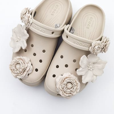 Schoenaccessoires-geschikt voor crocs charms- geschikt voor crocs pins- geschikt voor crocs Accessoires- geschikt voor Crocs Jibbitz-Botwit boeket (8 stuks)