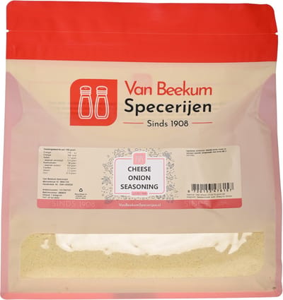 Van Beekum Specerijen - Cheese Onion Seasoning - 1 KG (hersluitbare stazak)