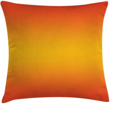 ABAKUHAUS kussenhoes – Ombre Tropisch Thema – 40x40 cm – dubbelzijdig bedrukt, rits