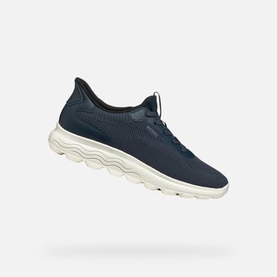 GEOX SPHERICA PLUS DAMES Sneakers - MARINEBLAUW - Maat 39