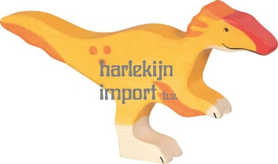 HOLZTIGER Dinos - Utahraptor - 16X2,2X8,8Cm - Houten Figuur - Handgemaakt