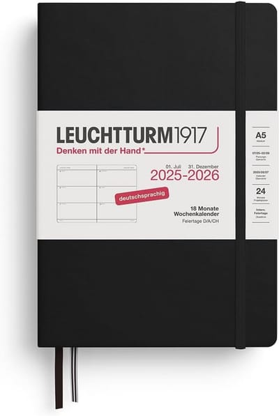 Weekagenda 2026 - 18 maanden A5 Hardcover