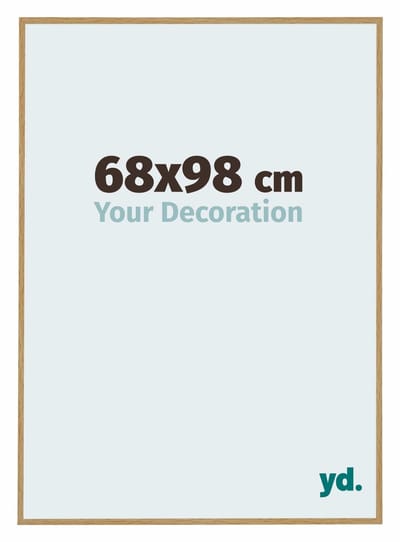 Your Decoration - Fotolijst 68x98 cm - Kunststof - Beuken Licht - Evry