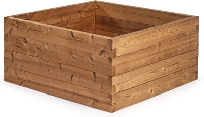 WITBOSCH - Moestuinbak - 107 x 107 x 50 cm - Modulair design - Thermowood