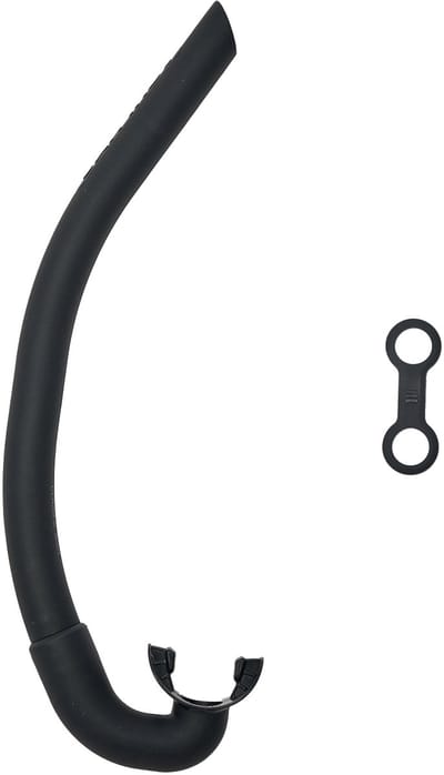 Agulhas Cepedianus Snorkel – Silicone Snorkel voor Snorkelen & Freediven – Flexibel, Duurzaam en met Vervangbaar Mondstuk