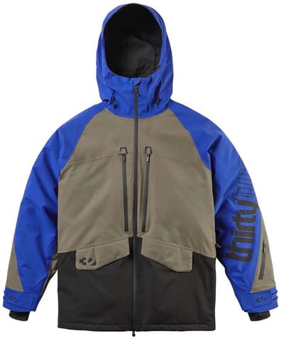 ThirtyTwo Lashed Insulated Fleece Jas blauw