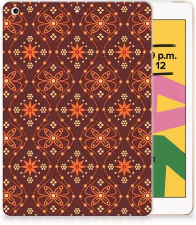 Apple iPad 10.2 | iPad 10.2 (2020) | 10.2 (2021) Hippe Hoes Batik Brown
