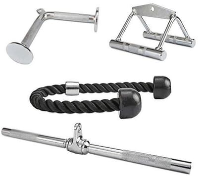 Multifunctionele Fitness Home Gym Systeem met Meerdere Grip Handvatten - 4-Delige Set