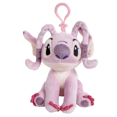 Disney Stitch Angel Tassenhanger - Hanger Voor Aan Je Tas - 14cm