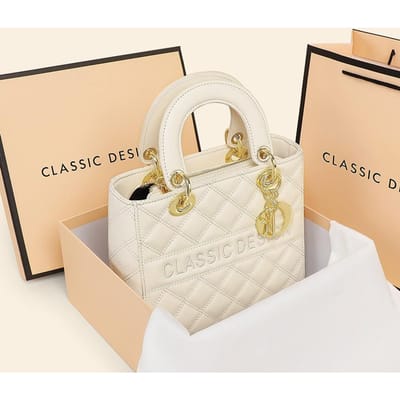 Sacs pour femmes automne et hiver, nouveaux sacs pour femmes, sacs de concubine, sacs à bandoulière, sacs à main en cuir véritable de niche haut de gamme beige