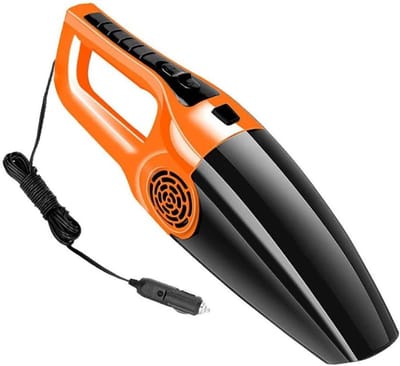 Handstofzuiger Krachtig - Mini Zuiger - Auto Reinigen - Nat En Droog - 10 Liter - Oranje