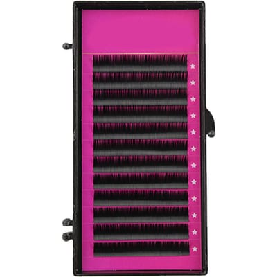 Valse Wimperharen 0.07D Ronde Oogwimpers Mooie Look Comfortabel voor Feestje Daten Make-up