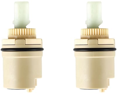 Dailygoods - 2 Stuks 25mm Keramische Tap Cartridge Vervangingen
