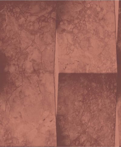Dutch Wallcoverings schuimvinyl steen - rood