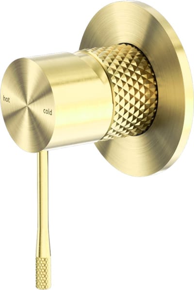 Owen & Finch Messing Mengkraan Geborsteld Champagne Goud PVD – Diamantkarteling