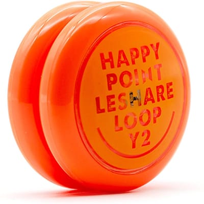 Yoyo Ball en plastique réactif, Yo-yo pour enfants débutants, divertissement orange