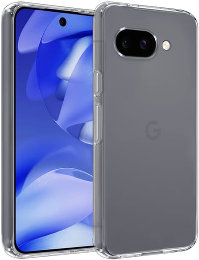 Hoesje - Geschikt voor Google Pixel 9a - Sterk & Shockproof - Siliconen Case - Hoes Cover - Telefoonhoes - Transparant