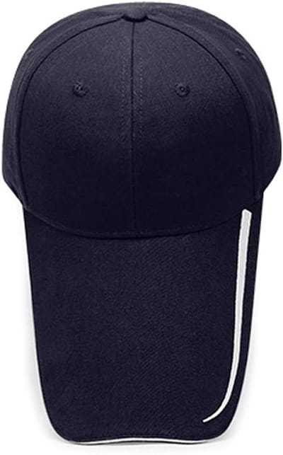 Hoeden - Baseballpetten - Gewassen katoenen extra lange baseballpet - Met verlengde rand - Bescherming tegen de zon