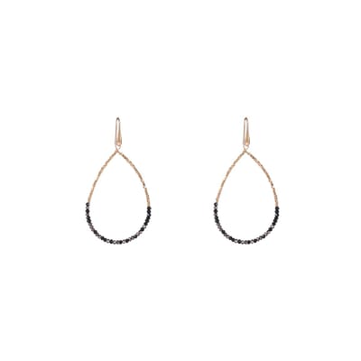 Day&Eve by Go Dutch Label Oorhangers Elegant Beads Drop Black Mix