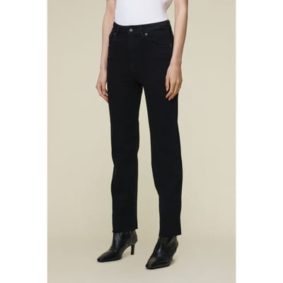 Lois Malena-f Edge Stone Black Size: W26L32 | Straight Outlet | Dames | Zwart