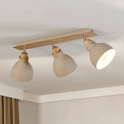 EGLO Arrecife Spot - E27 - 74,5 cm - Bruin|Beige - Staal