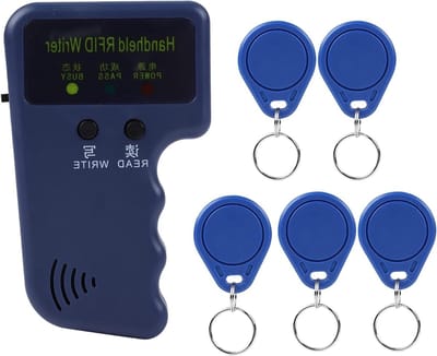 Handheld Card Writer en Duplicator voor IC ID Kaarten en Sleutelhangers - 125kHz en 13.56MHz met USB Interface
