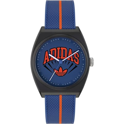 Adidas Originals Project Two AOST25037 Horloge - Kunststof - Blauw - Ø 38 mm