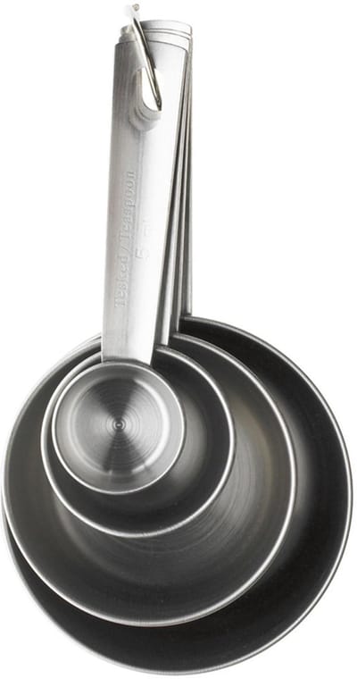 Gastromax RVS Scoops / Maatlepels 4 stuks