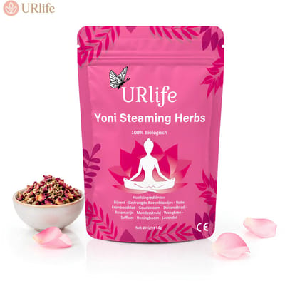 URlife Yoni Stoomkruiden – Intieme Verzorging Vrouw – Vaginaal Stomen & V-Steaming – 100% Biologische Yoni Steam Herbs – Faya Watra Wellness Ritueel